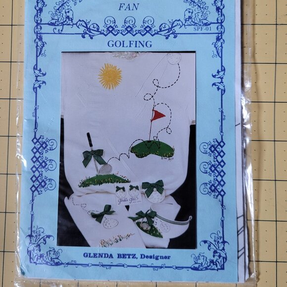 Vintage Iron-on Sports  -  Golf Designs - Picture 2 of 3